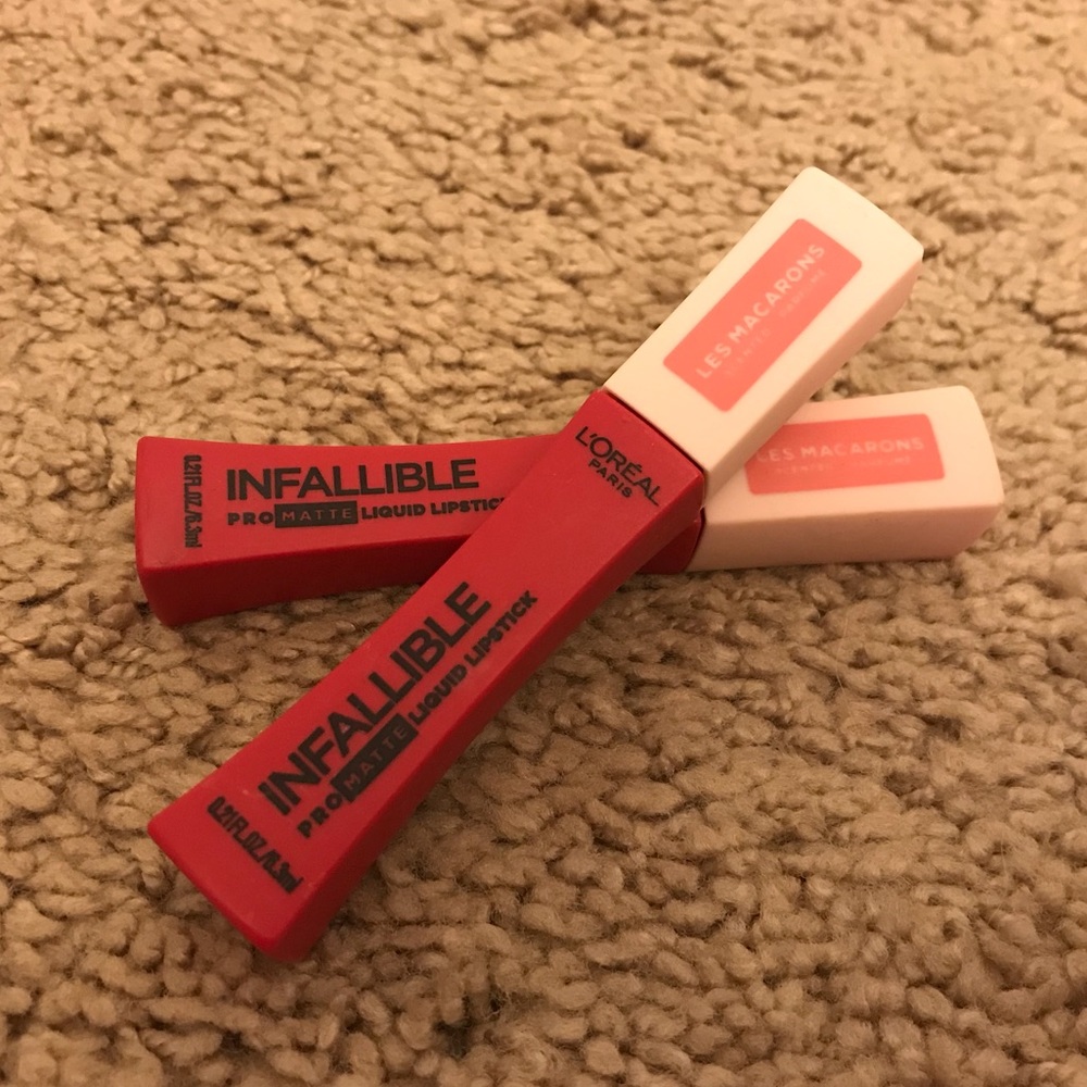 3 NEW Loreal Lipstick #828 Framboise Frenzy